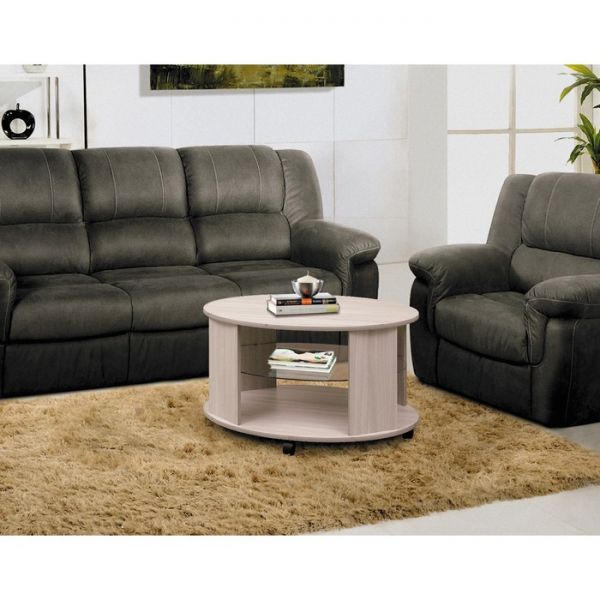 Стол журнальный №15, 900 ? 600 ? 505 мм, цвет ясень шимо светлый