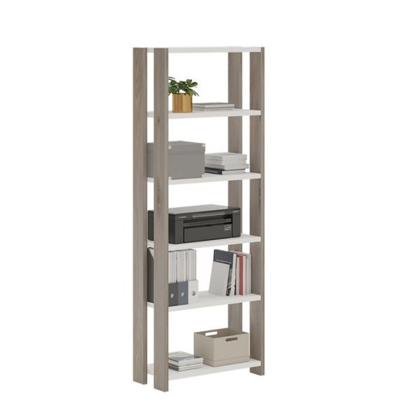 Стеллаж, 650 ? 300 ? 1800 мм, цвет белый