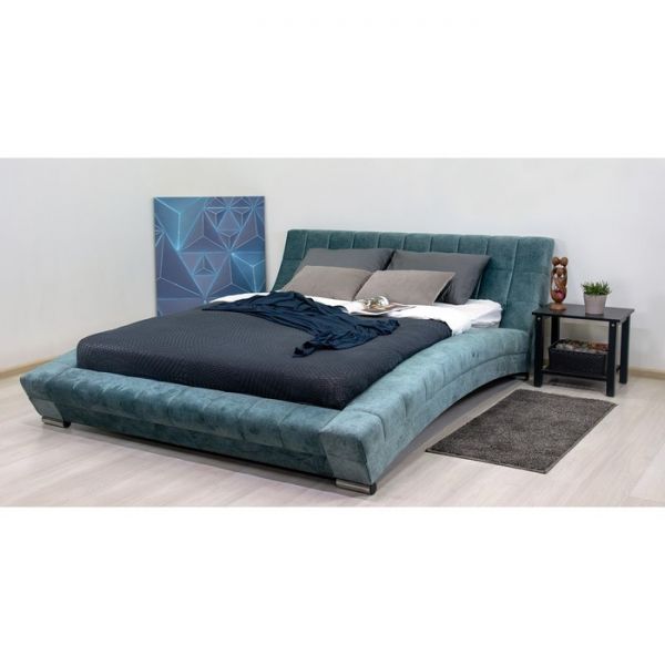 Кровать Оливия, 1600х2000, ортопедическое основание, Дарлинг минт/Ментоловый