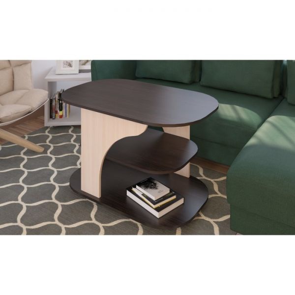 Стол журнальный Престиж-1 635х1035х640 Бодега тёмный/Бодега светлый