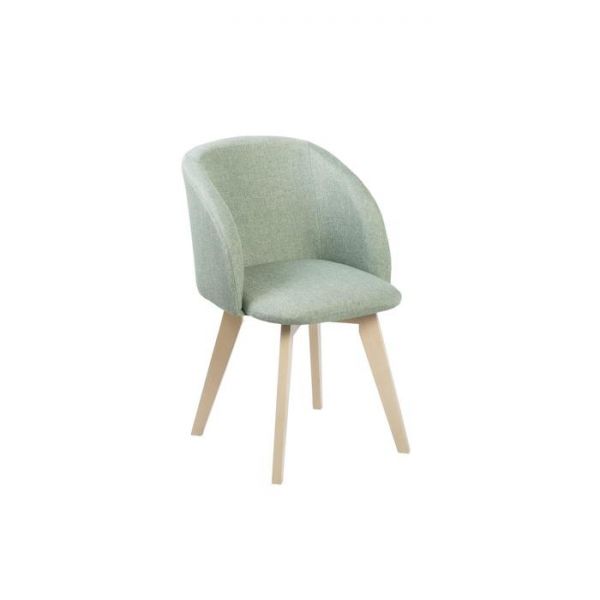 Стул Милли Мидеа 04 фисташка/ Стандарт массив Молочный дуб