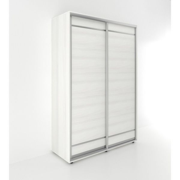 Шкаф-купе «Акцент-Лайт Д», 1000 ? 600 ? 2310 мм, ЛДСП, цвет выбеленное дерево