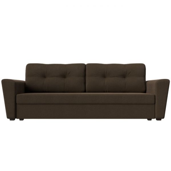 Диван прямой «Амстердам лайт», еврокнижка, рогожка, цвет бежевый