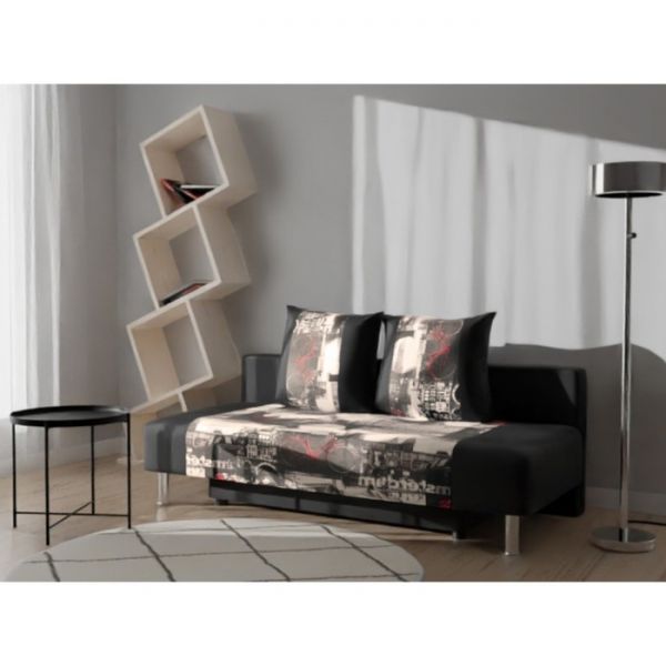 Диван «Марлин», бельевой ящик, еврокнижка, ППУ, цвет амстердам сепия