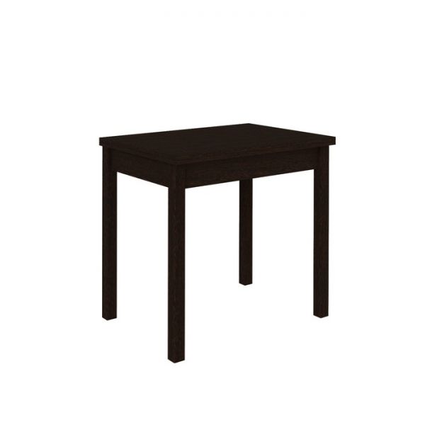 Стол обеденный раскладной СО-07, 800х580(1160)х736, венге цаво/венге цаво