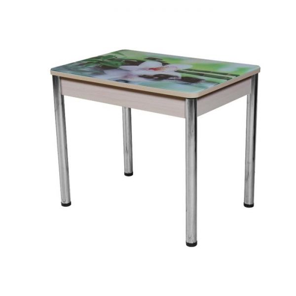 Стол раздвижной «Триумф», 1000(1350) ? 700 ? 750 мм, опоры хром, цвет венге / 400321657