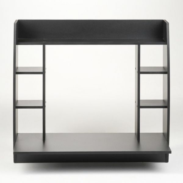 Стол письменный подвесной Сальвия, 1000х450х1047, Черный