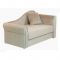 Детский диван №2, механизм еврокнижка, велюр, цвет бежевый