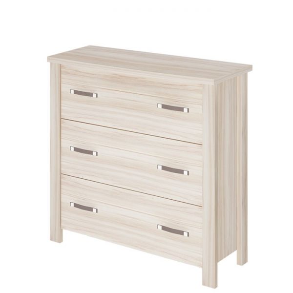 Комод, 900 ? 360 ? 900 мм, цвет нельсон / белый