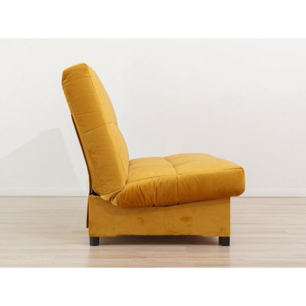 Прямой диван «Осло», механизм книжка, велюр, цвет бежевый