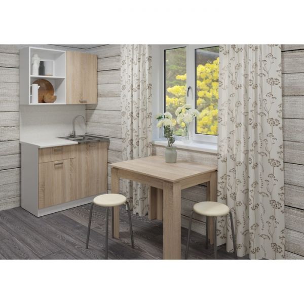 Кухонный набор  Дачный мини кухня+стол+табуретки 1000х600