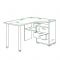 Стол СР-132С, угол правый, 1300 ? 1010 ? 750 мм, цвет белый жемчуг