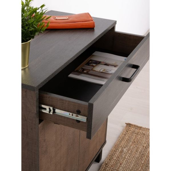 Комод Стронг 13.310.02, 742х338х777, Дуб гранж колониальный/Интра