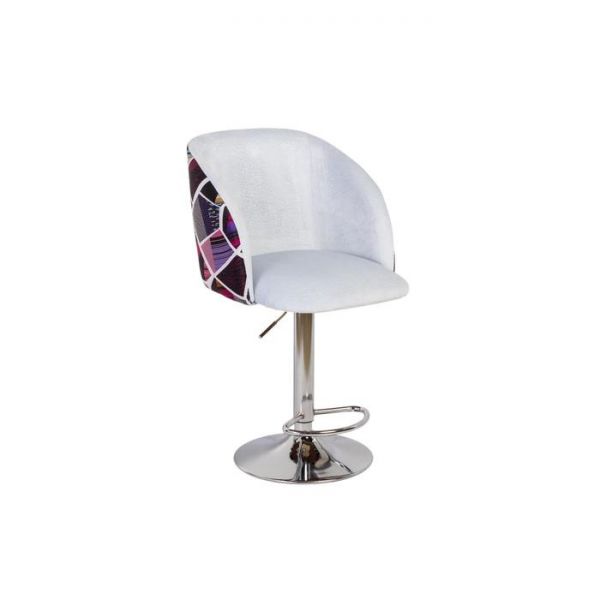 Барный стул Милли Катания велюр изумруд/ хром