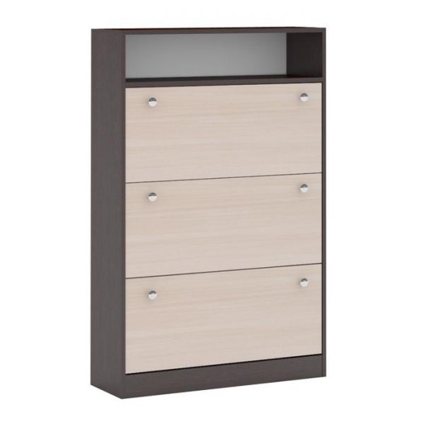 Тумба для обуви Ивушка-2 800х280х1260 Бодега тёмный, Бодега светлый