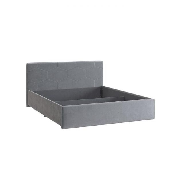 Каркас кровати Квантум-2 1600х2000 велюр муссон