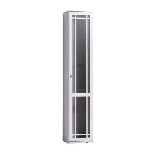 Шкаф для посуды Sherlock 131, 400 ? 400 ? 2107 мм, правый, цвет ясень анкор светлый