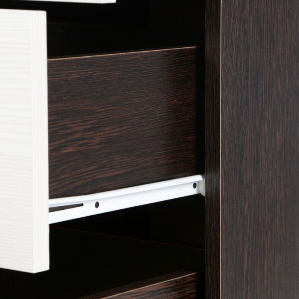 Комод 460, 460х450х867, Венге/Бодега светлая