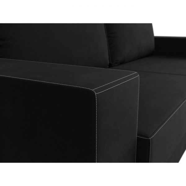 Прямой диван «Исланд», микровельвет, цвет бежевый