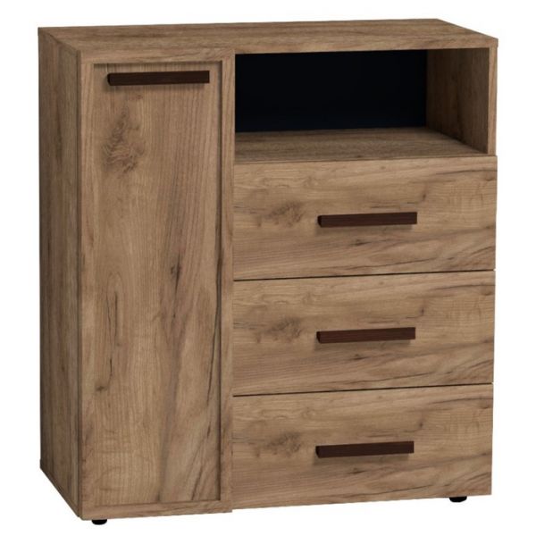 Тумба для обуви Nature 89, 782 ? 405 ? 879 мм, цвет дуб табачный craft