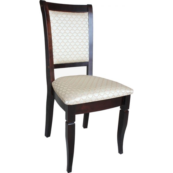 Стул «Лорд», 450 ? 450 ? 960 мм, цвет бежевый жаккард / венге