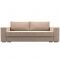 Прямой диван «Исланд», велюр, цвет бежевый