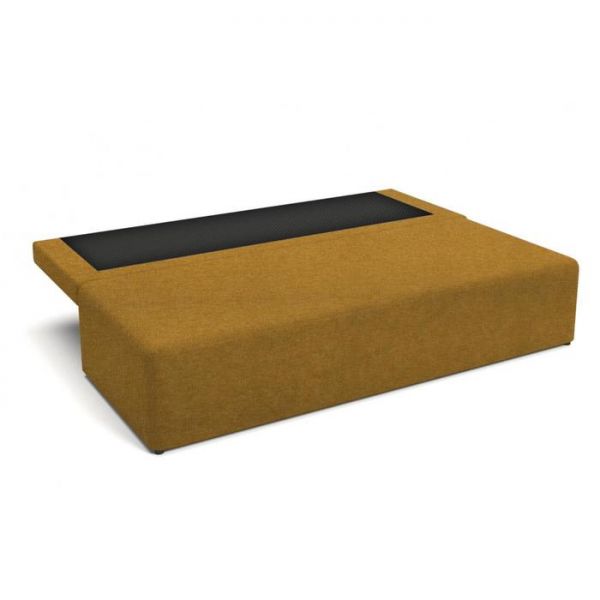 Диван «Алиса 2», еврокнижка, рогожка, цвет savana plus denim / savana plus ivory