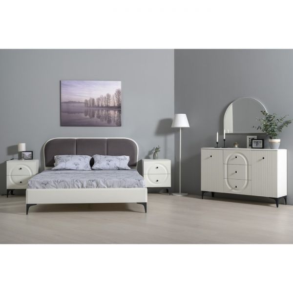 Шкаф 3х ств Валенсия 13.12, 1260х542х2253, Белый шагрень