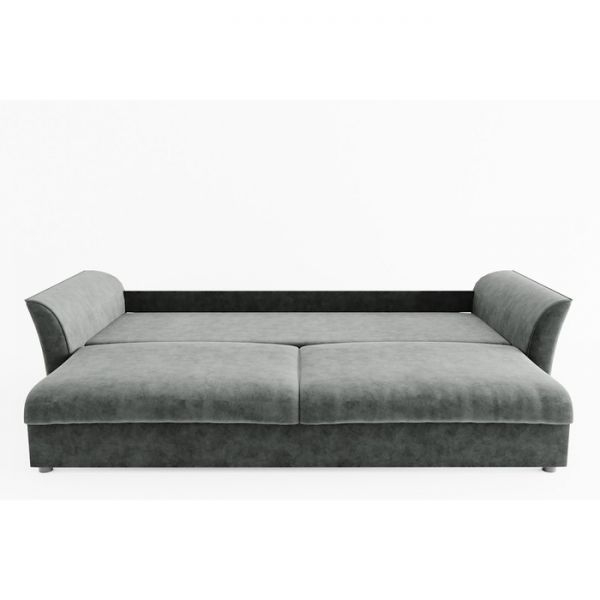 Прямой диван «Барселона», механизм пантограф, велюр, цвет селфи 01 / селфи 03