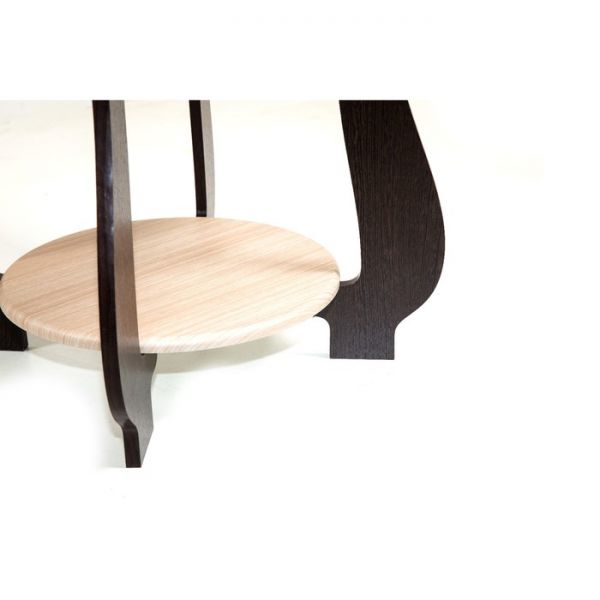 Стол журнальный СЖ-24, 700x700x520, Дуб