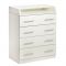 Комод 1.2 с 4-мя ящиками, 1000х800х440(730), Белый