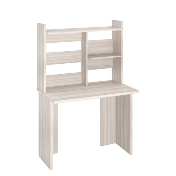 Компьютерный стол, 1000 ? 600 ? 1520 мм, цвет нельсон/белый