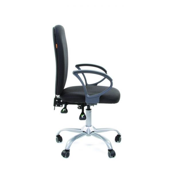 Кресло оператора Chairman 9801 сиденье 15-13 серый/спинка 30-41 голубая