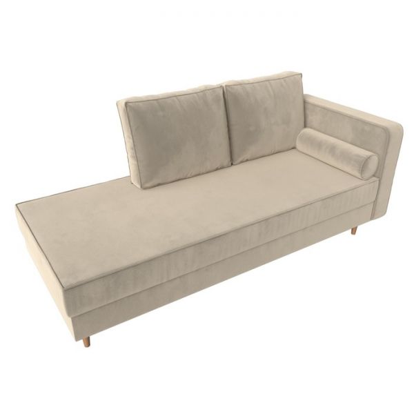 Кушетка «Прайм», рогожка, цвет серый