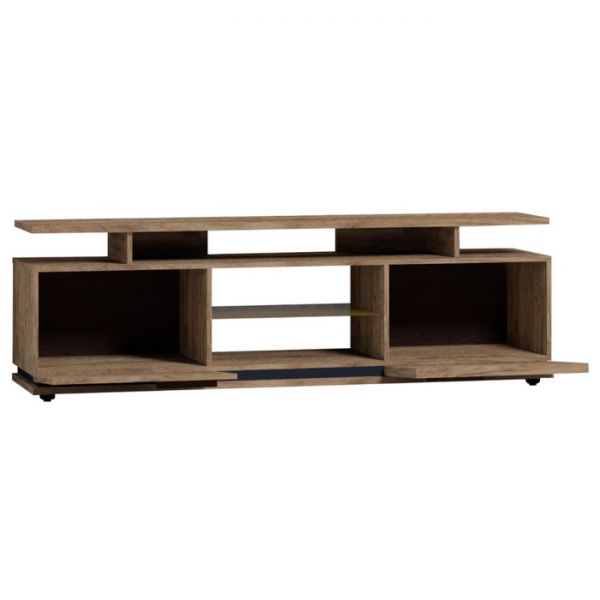 Тумба ТВ Nature 3, 1680 ? 416 ? 537 мм, цвет гаскон пайн / чёрный