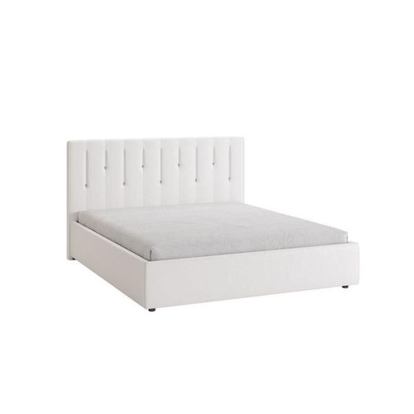 Каркас кровати Кристи 1600х2000 экокожа белая