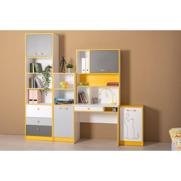 Надстройка Альфа 13.165 для стола, 850х261х1085, Солнечный свет