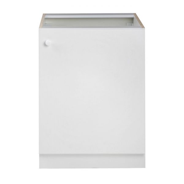 Шкаф напольный под мойку Гамма 600х580х820 Белый/Белый