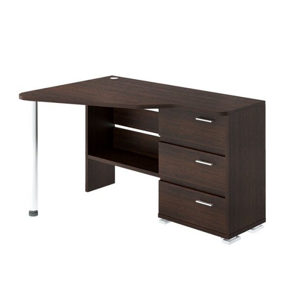 Стол СР-322С, угол левый, 1340 ? 900 ? 740 мм, цвет белый жемчуг