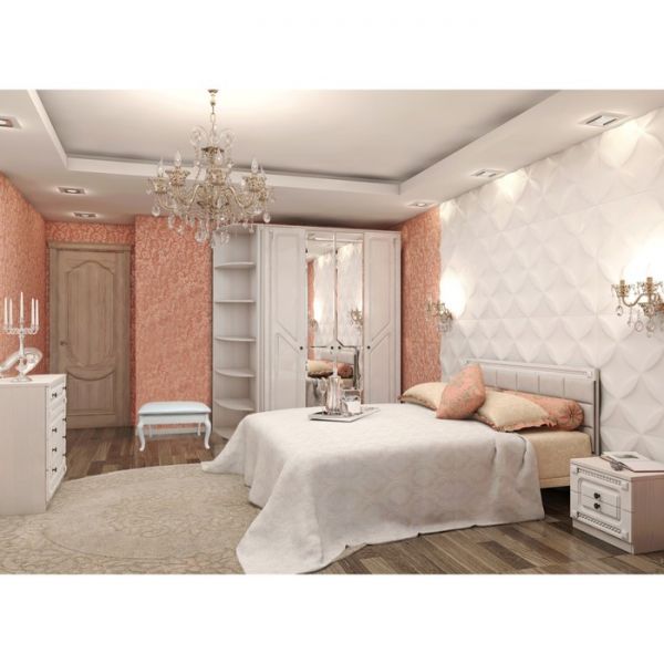 Тумба прикроватная «Азалия 13», цвет бодега белая