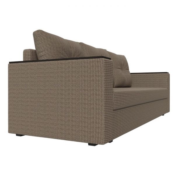 Диван прямой «Атланта лайт», без стола, еврокнижка, рогожка, цвет бежевый