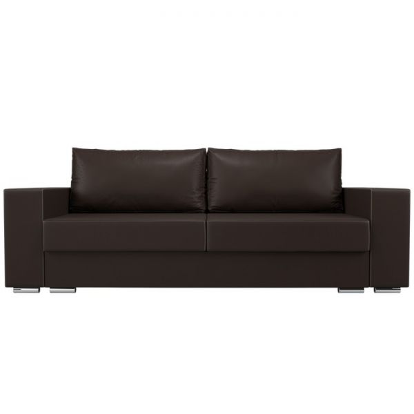 Прямой диван «Исланд», экокожа, цвет бежевый