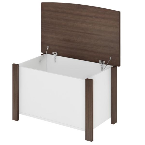 Сундучок для игрушек «СИД», 850 ? 500 ? 520 мм, цвет карамель / белый