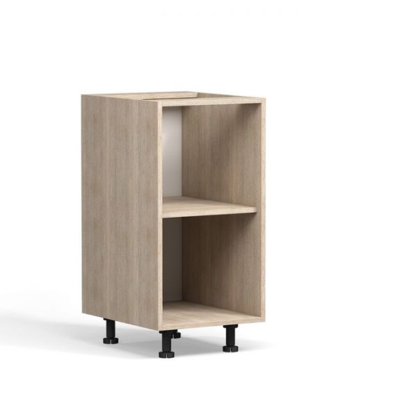 Шкаф напольный Анжелика 400х510х820 Дуб молочный/Ясень