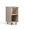 Шкаф напольный Анжелика 400х510х820 Дуб молочный/Ясень
