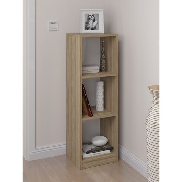 Пенал открытый мини «Салоу», 340 ? 340 ? 1120 мм, цвет дуб сонома