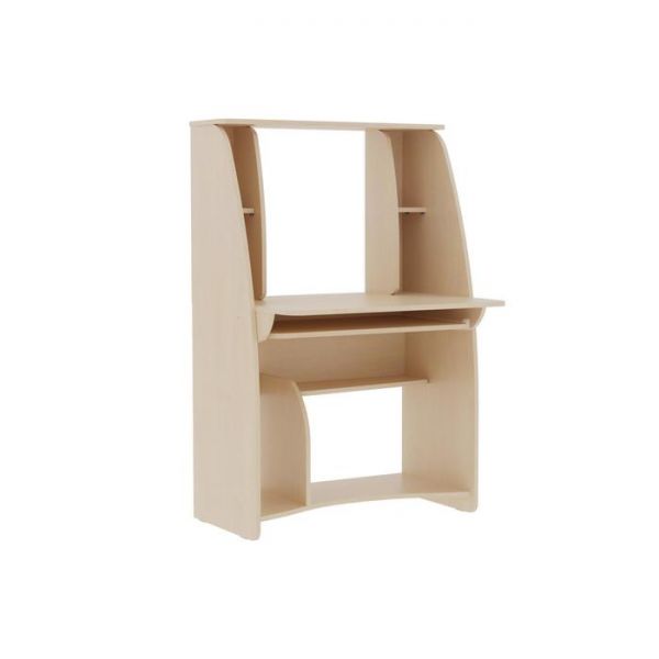 Стол компьютерный «СК 3», 860 ? 650 ? 1322 мм, ЛДСП, ясень анкор тёмный / анкор светлый