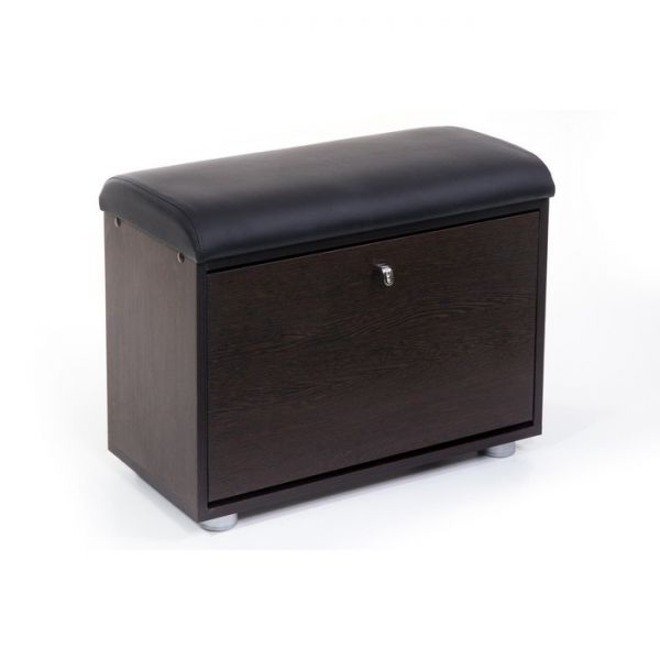 Обувница МС 1(118), 620х300х460, Венге/Черный