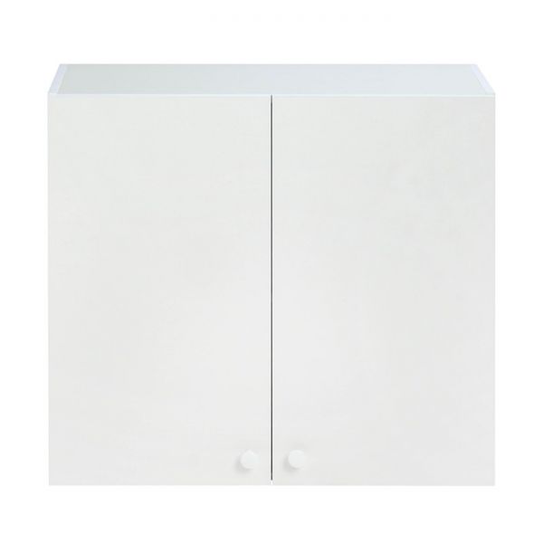 Шкаф навесной Гамма 800х300х720 Белый/Белый