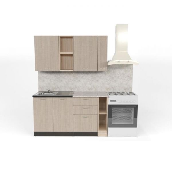 Кухонный гарнитур Надежда нормал 4 1500 мм